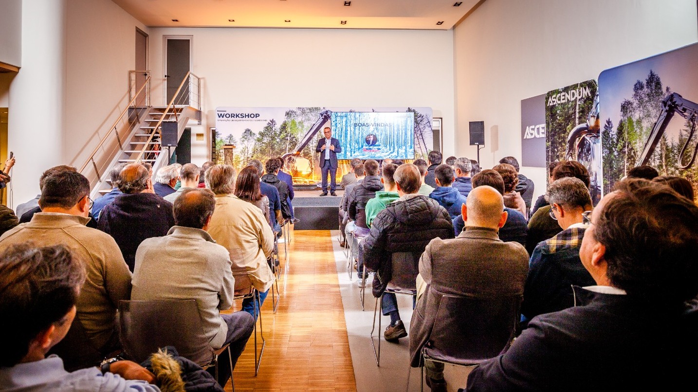 Ascendum and Biond mark the end of the workshop for forestry operators in Leiria