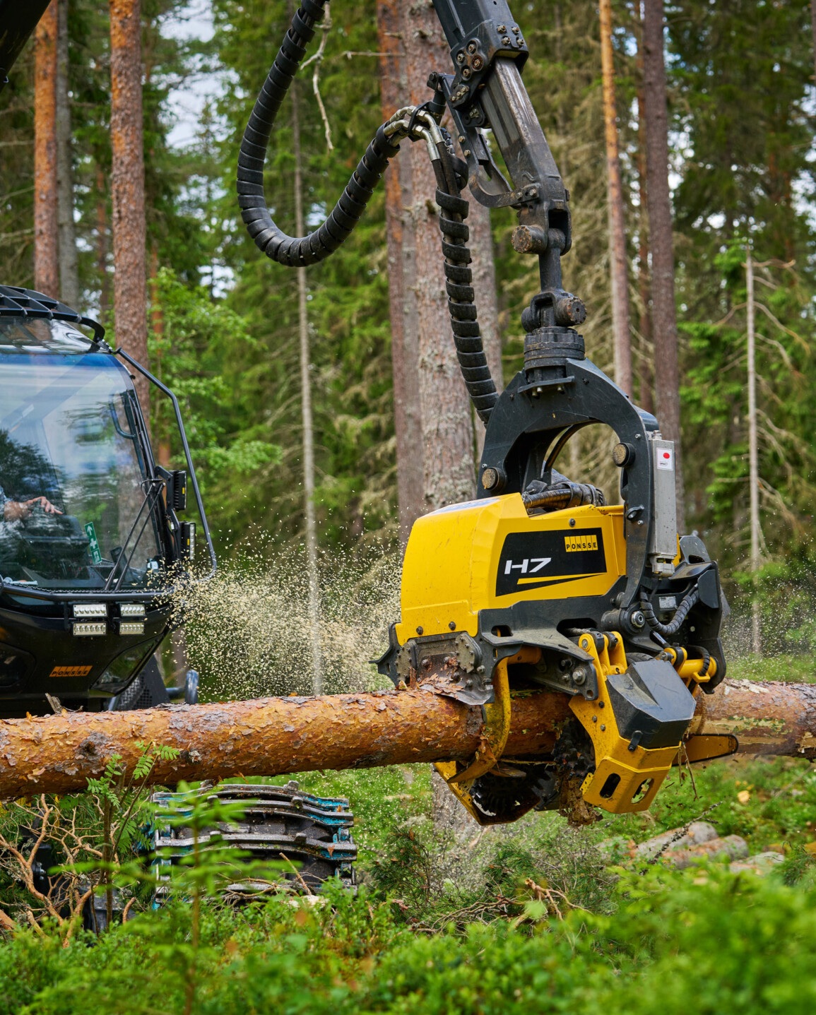 Cabeças processadoras Ponsse