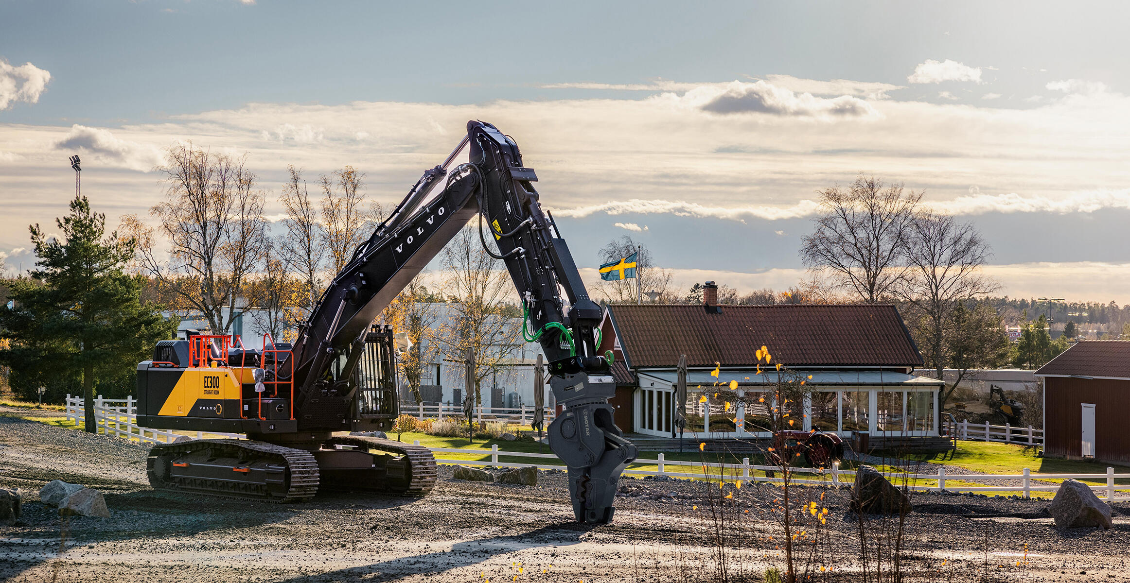 EC300 Straight Boom