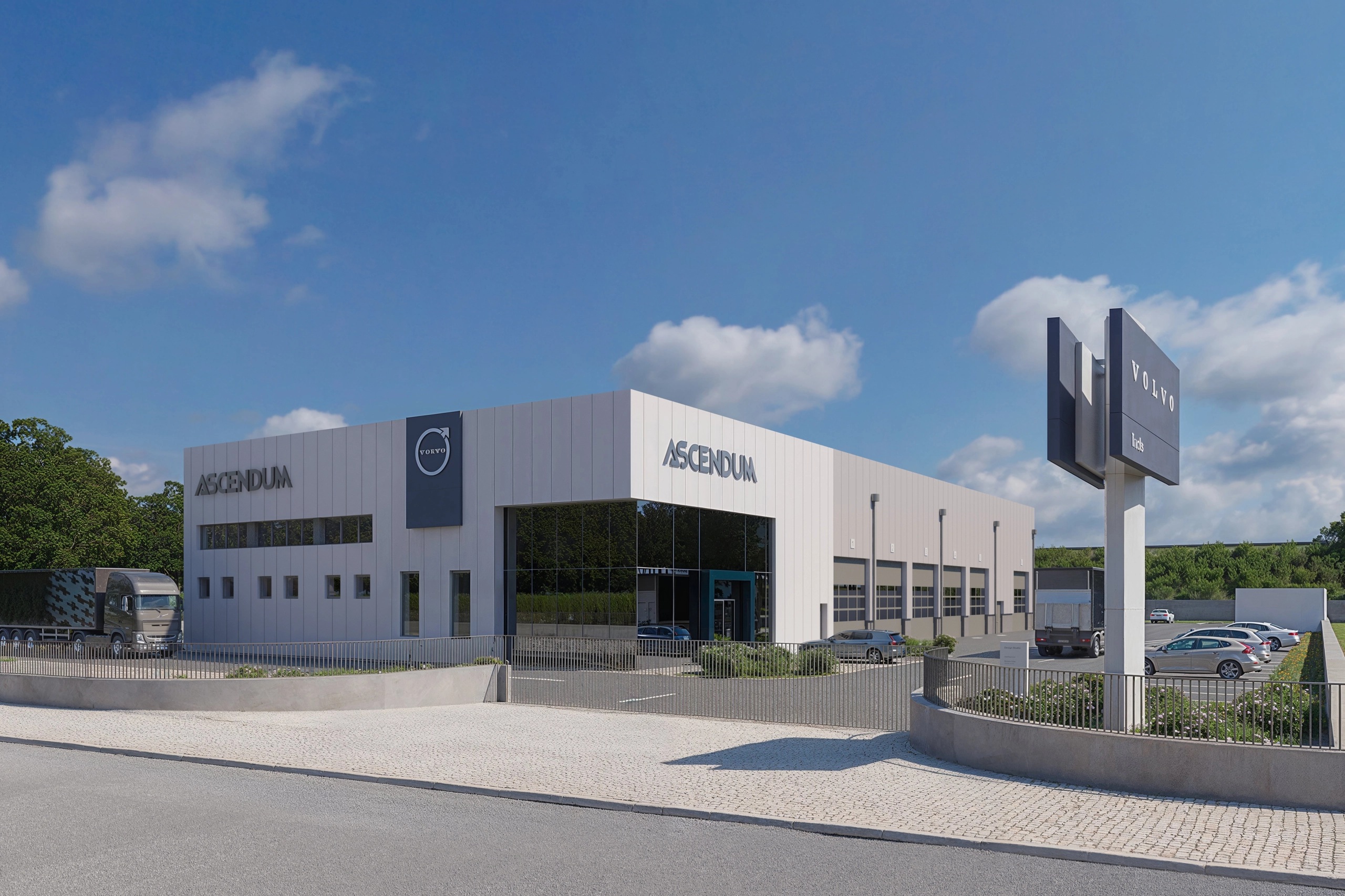 Novas instalações Ascendum Camiões em Coimbra